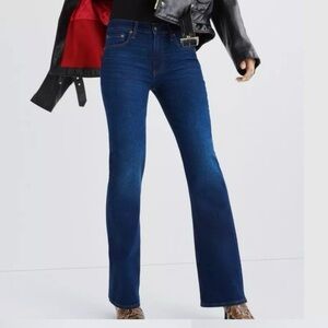 rag & bone Dark Blue Flare Jeans